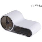 Jinlin Shop B Beyaz Küçük Stil Banyo Kağıt Tutucu Çok Fonksiyonlu Tuvalet Kağıt Kutusu Çekmeceli Plastik Dispenser Duvara Monte Rulo Kağıt Çubuğu Ücretsiz Delme (Yurt Dışından) - Renkli