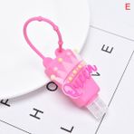Jinlin Shop B E Stili 30ML 30 ml Silikon Mini El Dezenfektanı Seyahat Taşınabilir Güvenli Jel Tutucu Tek Kullanımlık Temizlik Sabunu Dispenser El Jeli Tutucu Çocuklar Için (Yurt Dışından) - Renkli