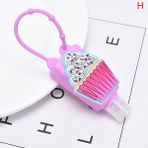 Jinlin Shop B H Tarzı 30ML 30 ml Silikon Mini El Dezenfektanı Seyahat Taşınabilir Güvenli Jel Tutucu Tek Kullanımlık Temizlik Sabunu Dispenser El Jeli Tutucu Çocuklar Için (Yurt Dışından) - Renkli