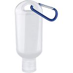 Jinlin Shop B Mavi Stil 60ML El Dezenfektanı Şişesi Taşınabilir Anahtarlık Tutuculu Seyahat Yeniden Kullanılabilir Şişe El Yıkama Jeli Alt Şişeleme ile Anahtarlık Taşıyıcı (Yurt Dışından) - Renkli
