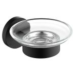 Jinlin Shop B Sabunluk Stili Siyah Mat Paslanmaz Çelik Banyo Donanımı Havlu Askılığı Rulo Kağıt Tutucu Tuvalet Fırça Tutucusu Banyo Aksesuarları (Yurt Dışından)