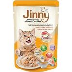 Jinny 70 gr Gravy Ton ve Somon Etli Kedi Konserve Mama