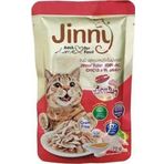 Jinny 70 gr Gravy Ton ve Tavuk Etli Kedi Konserve Mama