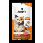 Jınny Creamy Ton Balıklı Somonlu Kedi Sıvı Ödül Maması 5x15 Gr