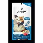 JINNY Jinny Creamy Ton Balıklı Deniz Taraklı Kedi Sıvı Ödül Maması 5x15 gr