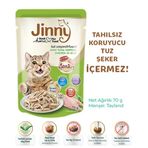 Jinny Tahılsız Hipoalerjenik Ton Balığı ve Tavuk 10x70 gr Yaş Kedi Mama