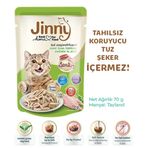 Jinny Tahılsız Hipoalerjenik Ton Balığı ve Tavuk 5x70 gr Yaş Kedi Mama