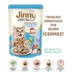 Jinny Tahılsız Hipoalerjenik Ton Balığı ve Uskumrulu 70 gr Yaş Kedi Mama