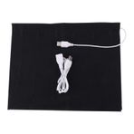JINTEXIN 1 adet elektrikli bez, 23 x 29 cm, 5 V USB elektrikli bez ısıtma elemanı, kıyafet koltuğu, evcil hayvan ısıtıcısı için kullanılır, 35 ℃ - 50 ℃