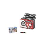 Jiocolor JIOC H532UTS Nostaljik FM Radyo USB TF Solar Şarjlı El Fenerli Kamp Hoparlörü