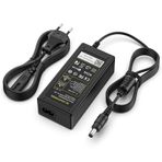 Jippofu 24 V 3 A güç kaynağı 72 W transformatör güç adaptörü, LED şeritler, ışık şeritleri, yönlendirici, 3D yazıcı, LCD, TFT ekran, monitör, kamera, tarayıcı şarj kablosu şarj cihazı şarj cihazı şarj