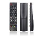 JISOWA LG Smart TV 43UK6090PUA 49LK5700PUA 49UK7500PUA 55SK8000PUA 55UK6350PUC 65SK8000PUA 65UK6350PUC 75SK8050PUA 86UK6570PUB 49UJ630PUB için Uzaktan Kumanda 55/38 EU UJ6580-UE 65UJ6050-UC Değiştirme