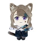 Jiumaocleu Lynette Peluş Bebek, Anime Figürü Yumuşak Şeyler Peluş, 20 cm Karikatür Kırlent Yastık Kanepe Ev Dekorasyonu Zarif Doğum Günü Hediyesi