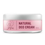 Jiyu Krem Deodorant%100 Doğal Ter Kokusu Önleyici Koltuk Altı Beyazlatıcı (Krem Roll-On) 50 ml.