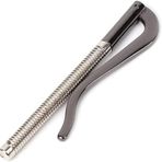 Jizlan 1 adet siyah Metal Bifold para klip Bar cüzdan parçaları değiştirin bahar kelepçe nakit tutucu para klipleri, Siyah, Bifold