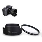 JJC KIWIFOTOS-Lens Kaputu ve UV Filtresi Canon EF 50mm f/1.8 STM Lensi Canon ES-68'in Yerine Uyar