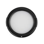 JJC WB-58 dijital fotoğraf makinesi, 58 mm, siyah, objektif kapağı (5,8 cm, 9 mm, 9 g, siyah, dijital kamera, ABS sentetik)