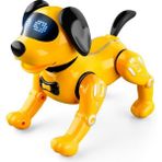 Jjrc R19 Akıllı Sensör Rc Robot Köpek Amuda Kızılötesi Kontrol Simüle Elektrikli Evcil Hayvan Oyuncak Çocuklar Için Destek Dans, Müzik Fonksiyonları - Sarı (Yurt Dışından)