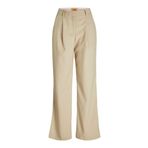 JJXX Bayan Jxellis Structured Wide Hw Pant TLR Sn Pantolon, Tüy Grisi/Detay: Yapılandırılmış, M