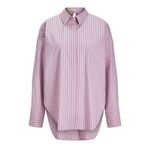 JJXX Bayan Jxmagna Shirt WVN Gömlek, Moonlite Leylak/Detay: Çizgili, S