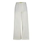 JJXX Bej Kadın Pantolon JXCALI RLX WIDE HW PANT PNT NOOS, L