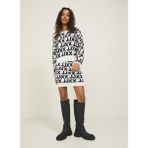 Jjxx Bisiklet Yaka Beyaz Kadın Kazak 12216798 - XS
