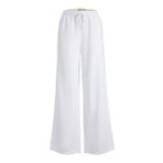 JJXX Bisiklet Yaka Keten T-Shirt, M, 5003014994, Beyaz, Kadın