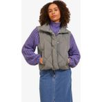 JJXX Jxhype Short Quilted Vest Otw Kadın Kahverengi Yelek 12236460-Brown - Acı Kahve