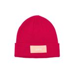 JJXX Kadın JXBASIC LOGO BEANIE ACC SN Şapka, Kiraz Kırmızısı