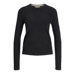 JJXX Kadın Jxcara Comfy Crew Neck Knit Sn örgü kazak, Siyah, XS