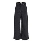 JJXX kadın pantolonu, geniş bacaklı, JXGelly Cord-, Siyah, 29W / 30L