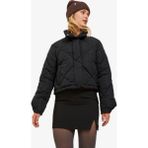 JJXX Kadın Siyah Kısa Kapitone Mont Outdoor Kullanım İçin 100% Polyester Dikişli Özellikli - 010 - Siyah - XL