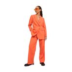 JJXX Keten Pantolon, XS, 5003014948, Turuncu, Kadın