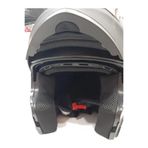Jk-20 Jk 902 Mat Siyah Çene Pedli Güneş Vizörlü Çeneden Açılır Kask [Mat Black] ARB-10407-02