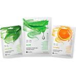 Jkosmec Green Tea-C Vitamin-Aloe Kırışıklık Karşıtı Yüz Maskesi Tüm Cilt Tipleri İçin Set