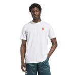 JM8961 TNS ORI G T Beyaz Bisiklet Baskılı Erkek T-Shirt