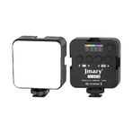 Jmary FM-69RGB RGB Led Telefon-Kamera Üstü Pilli Aydınlatma Işığı Siyah