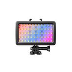 Jmary FM-72RGB IPX8 Sertifikalı RGB Su Altı Kamera Işığı Siyah