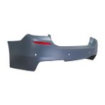 JMC Bmw 5 Serı- F10- 10/16; Arka Tampon Gri (Sensör Delikli (Reflektörleri Ile Birlikte) (M-Paket) (Tyg)
