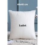 jn junenext 1 adet 40x40 cm Boncuk Silikon Dolgulu Kırlent İç Yastığı Kırlent Yastığı, Dolgulu Kırlent Yastığı