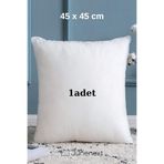 jn junenext 1 adet 45x45 cm Boncuk Silikon Dolgulu Kırlent İç Yastığı Kırlent Yastığı, Dolgulu Kırlent Yastığı