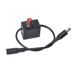 JNJOOD 5V 24V 3A PWM 5,5x2,1mm Bağlantılı Hız Regülatörü Fanlar, Fan ve LED Işıklar için Ayarlanabilir Motor ve Fan Regülatörü