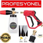 Jo Moyner Bosch Uyumlu Köpük Aparatı Köpük Tabancası Set 1000ML Bosch Uyumlu Foam Lance
