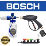 Jo Moyner Bosch Uyumlu Köpük Aparatı Köpük Tabancası Set Köpük Yapıcı Aparat Kısa Tetik Tabancası BX120 - 36V-100-110-120-125-130 Uyumlu - Blue Tiger