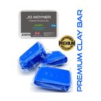 Jo Moyner Clay Bar Oto Kil Hamuru Boya Metal Cam Yüzey Temizleme Kil Hamuru Medium Blue 3x50Gr