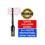 Jo Moyner Profesyonel İç Dış Oto Detay Fırçası Jant, Lastik, Motor, Torpido, Konsol Temizleme JM-546