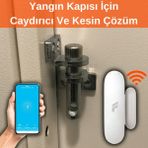 Jobal Yangın Emniyet Kilidi Mili Güvenlik Kiliti Sürgüsü Çıkış Kapısı Alarm Sistemi