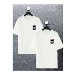 Jobia Outdoors Kadın Erkek Batman Hello Kitty Baskılı Sevgili Çift Kombini Tasarım Oversize T-shirt 2li Set Takım
