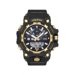 Joefox Digital Analog Sarı/siyah Silikon Kayış Kol Saati