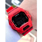 Joefox G-Shock Kasa Kirmizi/Siyah Digital 5 Atm Suya Dayanikli 2 Yil Garantili Spor Kol Saati J-Gs01